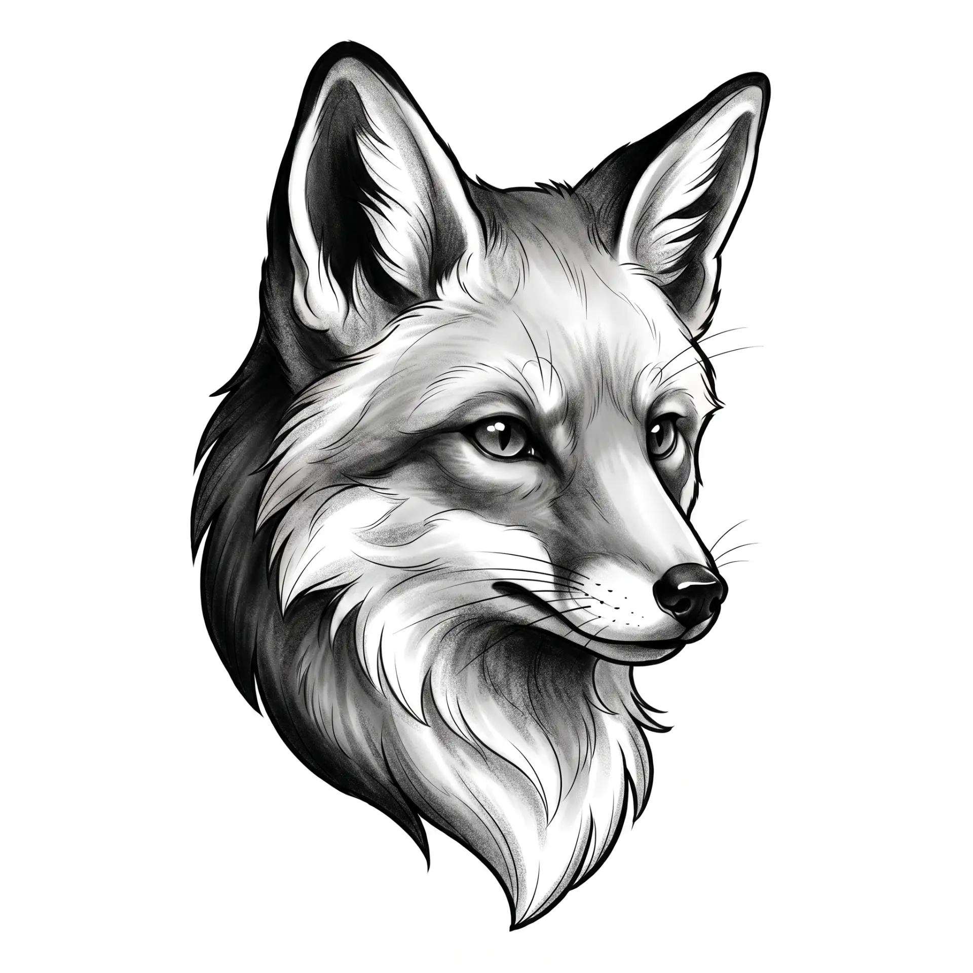 Neo-traditional fox — the shading guide by Inkbundles